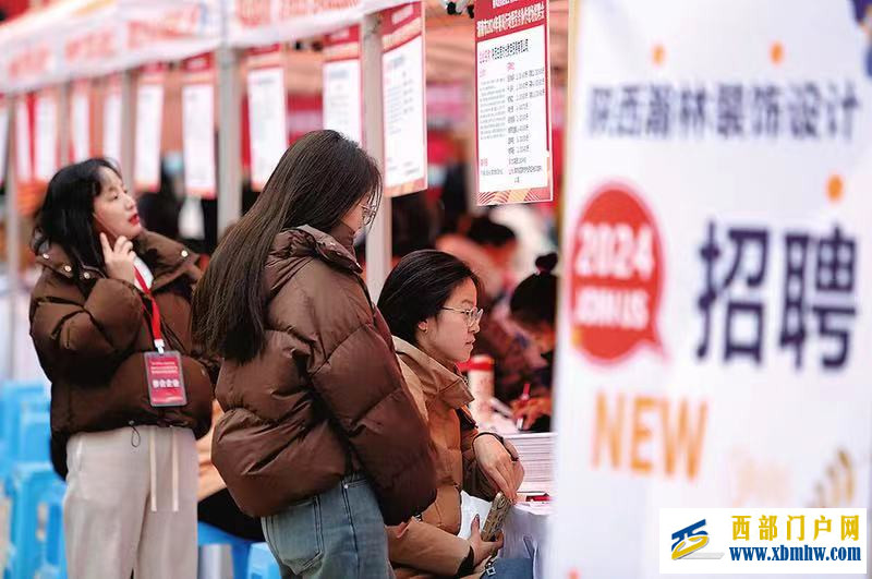 渭南市举办“春风行动”招聘会 为务工者提供精准就业服务(图2) 渭南市举办“春风行动”招聘会 为务工者提供精准就业服务(图2)