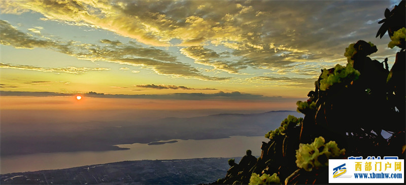 朝霞如锦杜鹃花作伴 共赏大理苍山顶峰美景(图2) 朝霞如锦杜鹃花作伴 共赏大理苍山顶峰美景(图2)