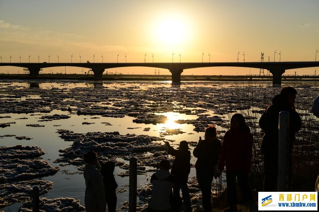 内蒙古包头：流凌盛景引游人(图14)